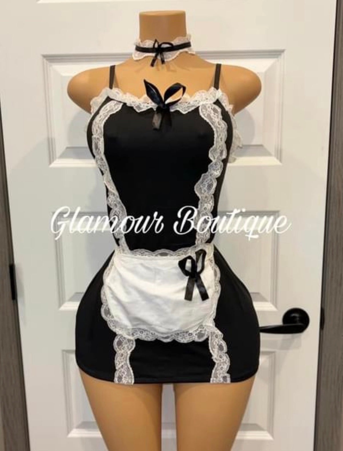 Black Midnight Fantasy Maid | Glamour Boutique