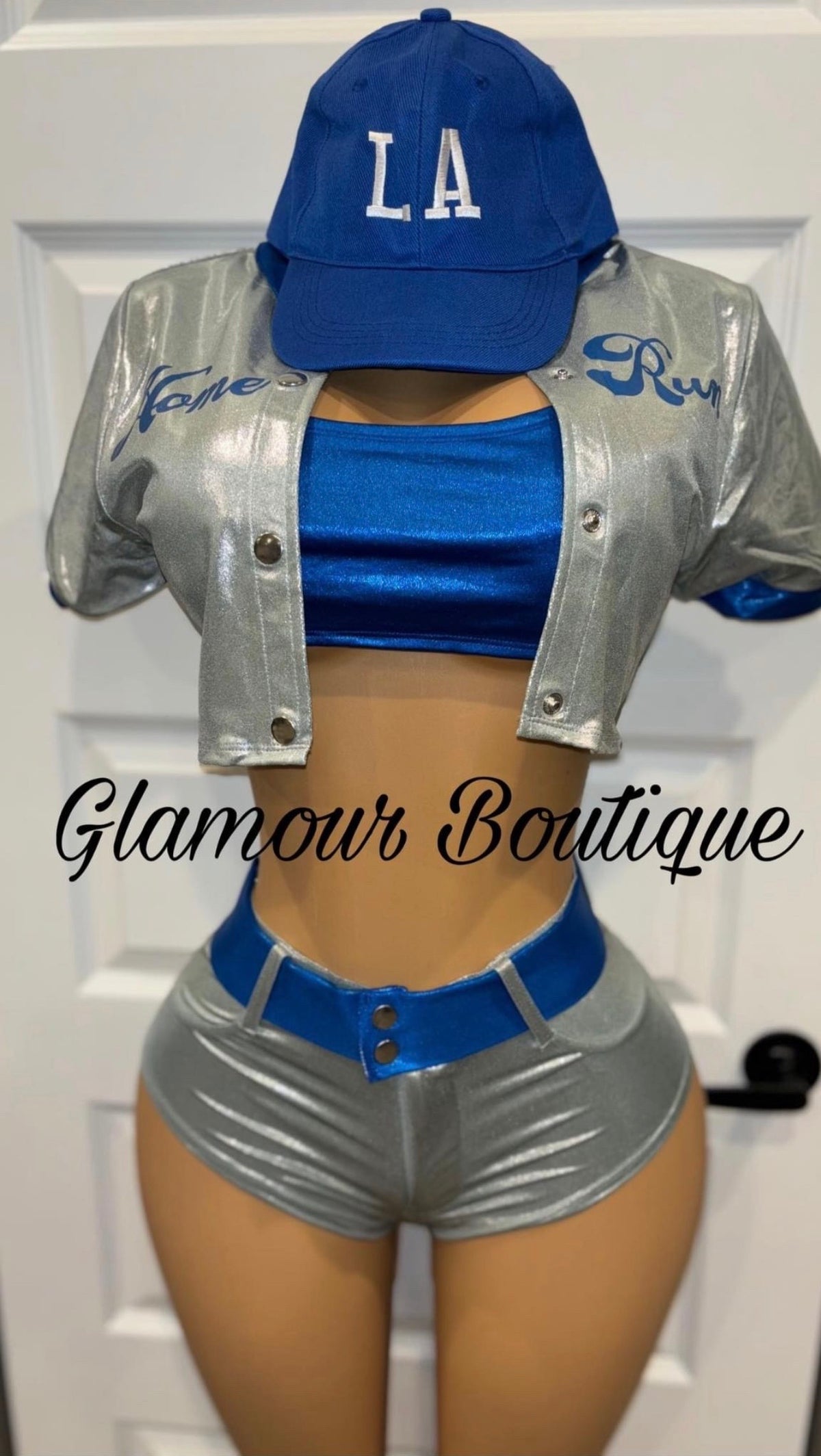 Blue Home Run Costume | Glamour Boutique