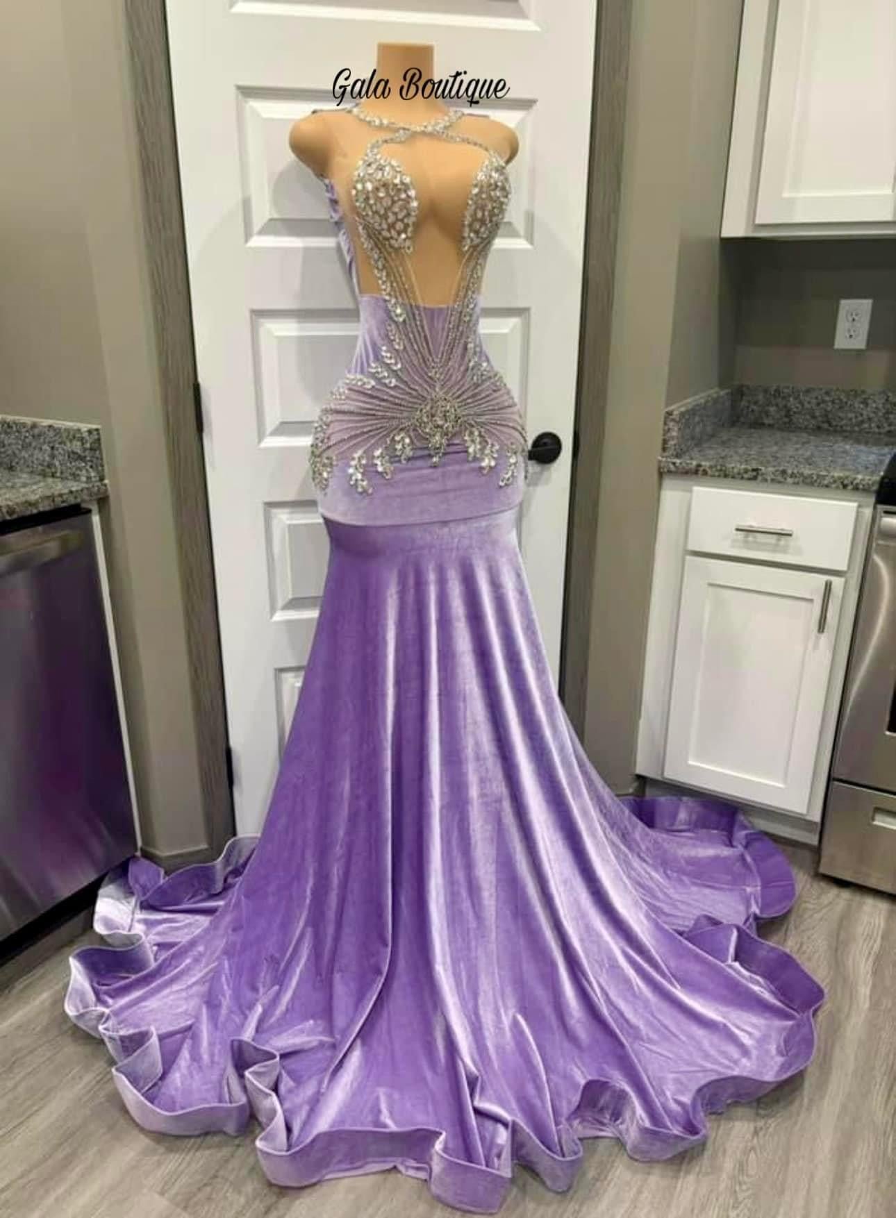 Purple Prom Dress