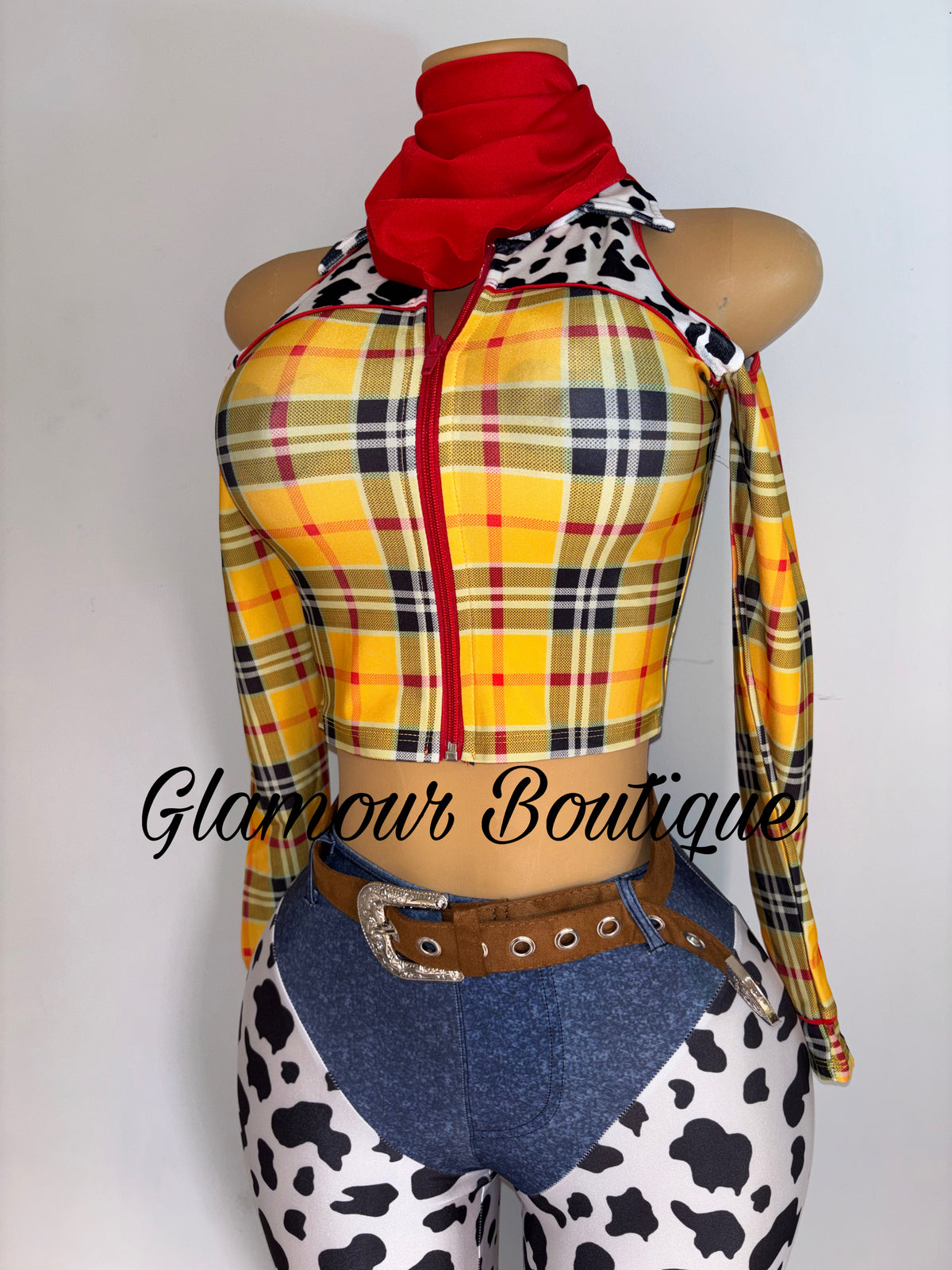 Yellow Sheriff Cowgirl