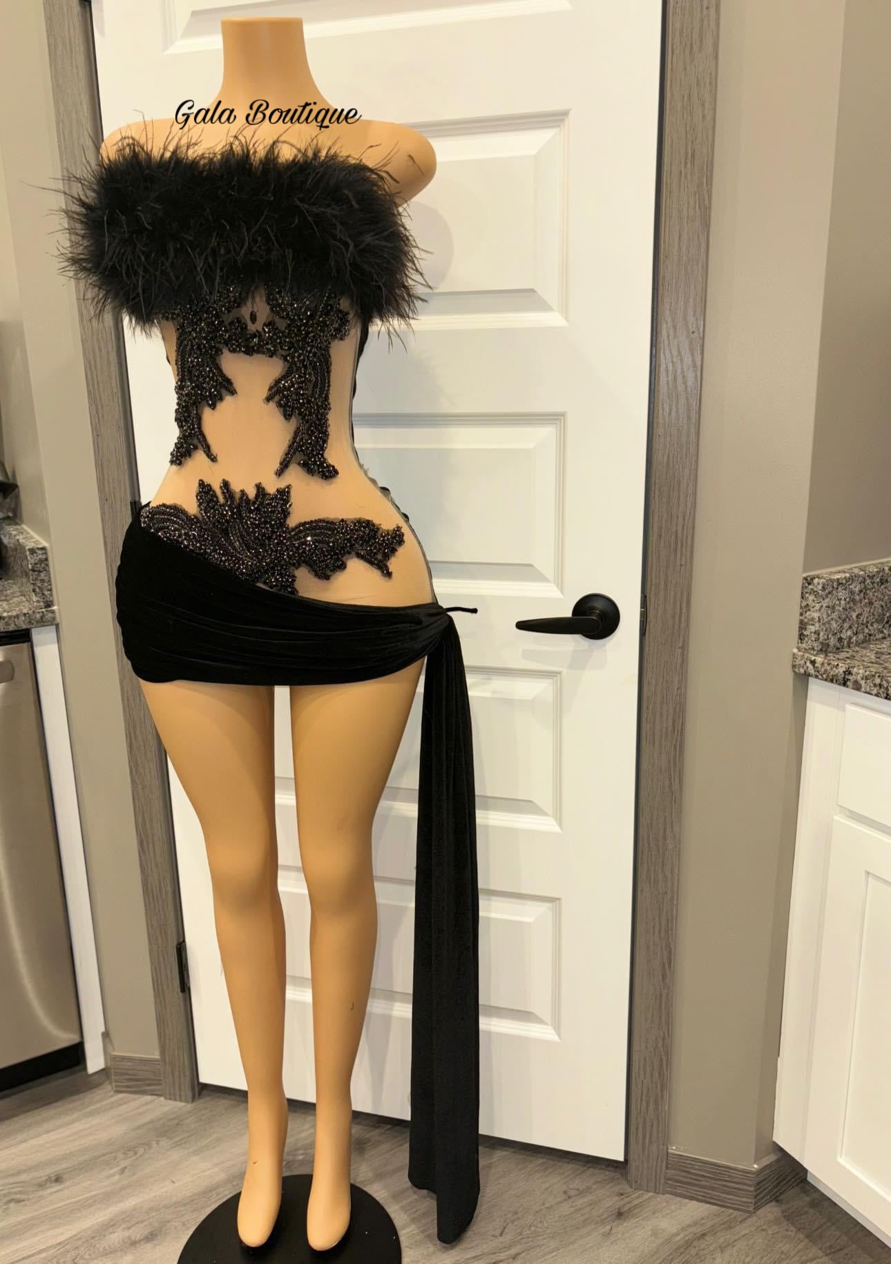 Black Special Occasion Dress
