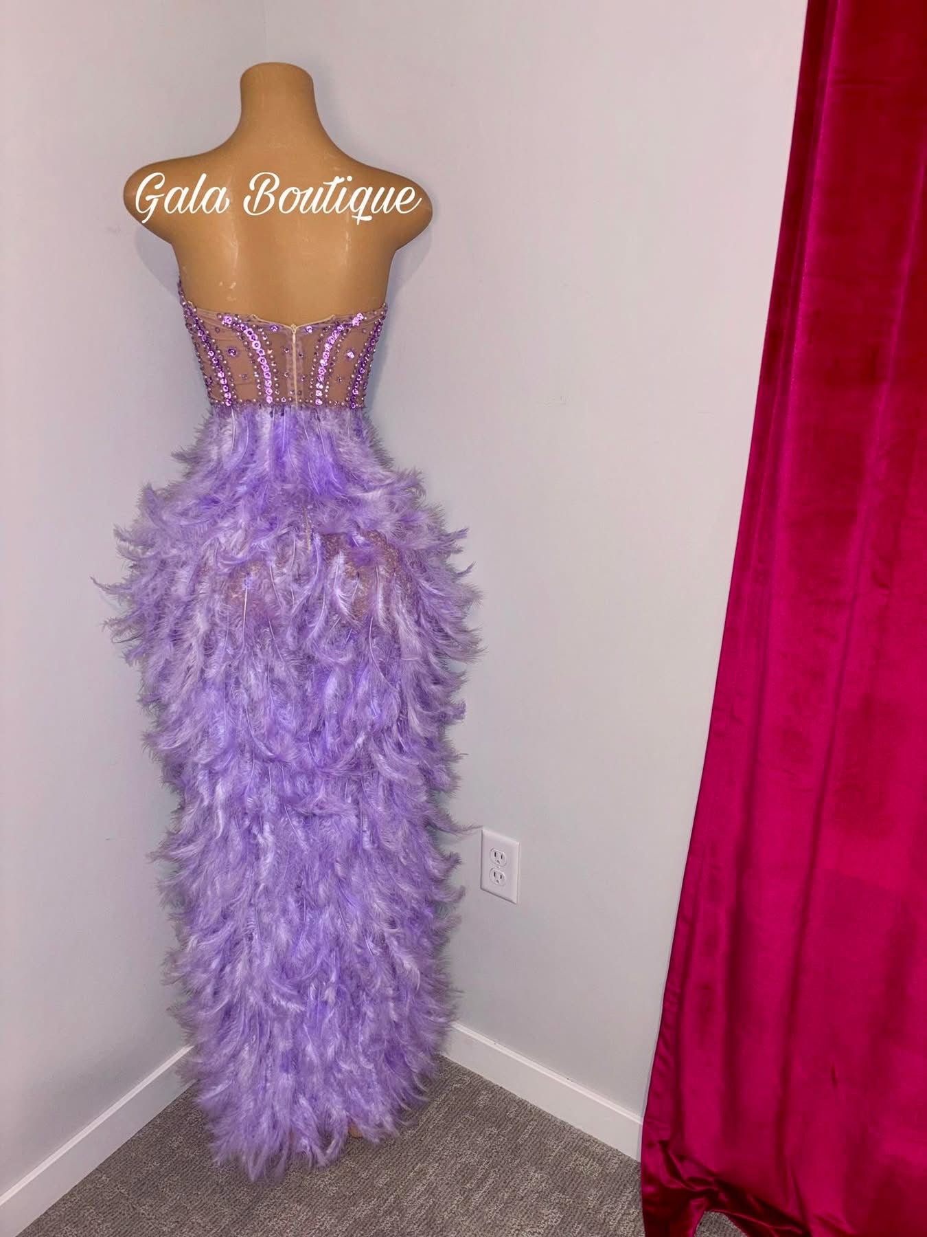 Purple dress