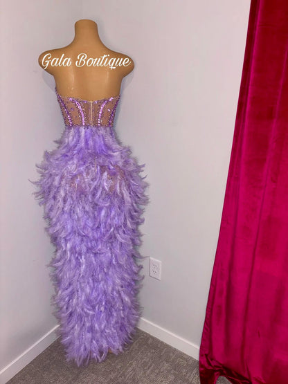 Purple dress