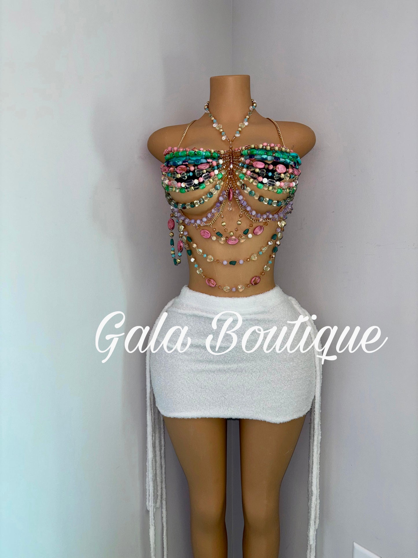 Island Girl Mini Skirt Set