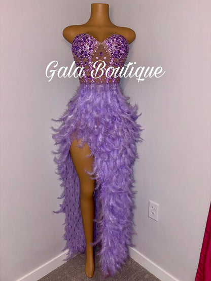 Purple dress