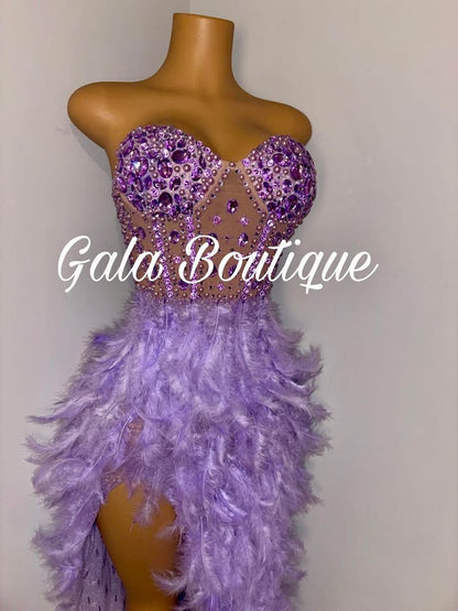 Purple dress