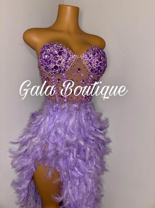 Purple dress