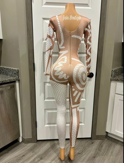 White One Piece Bodysuit
