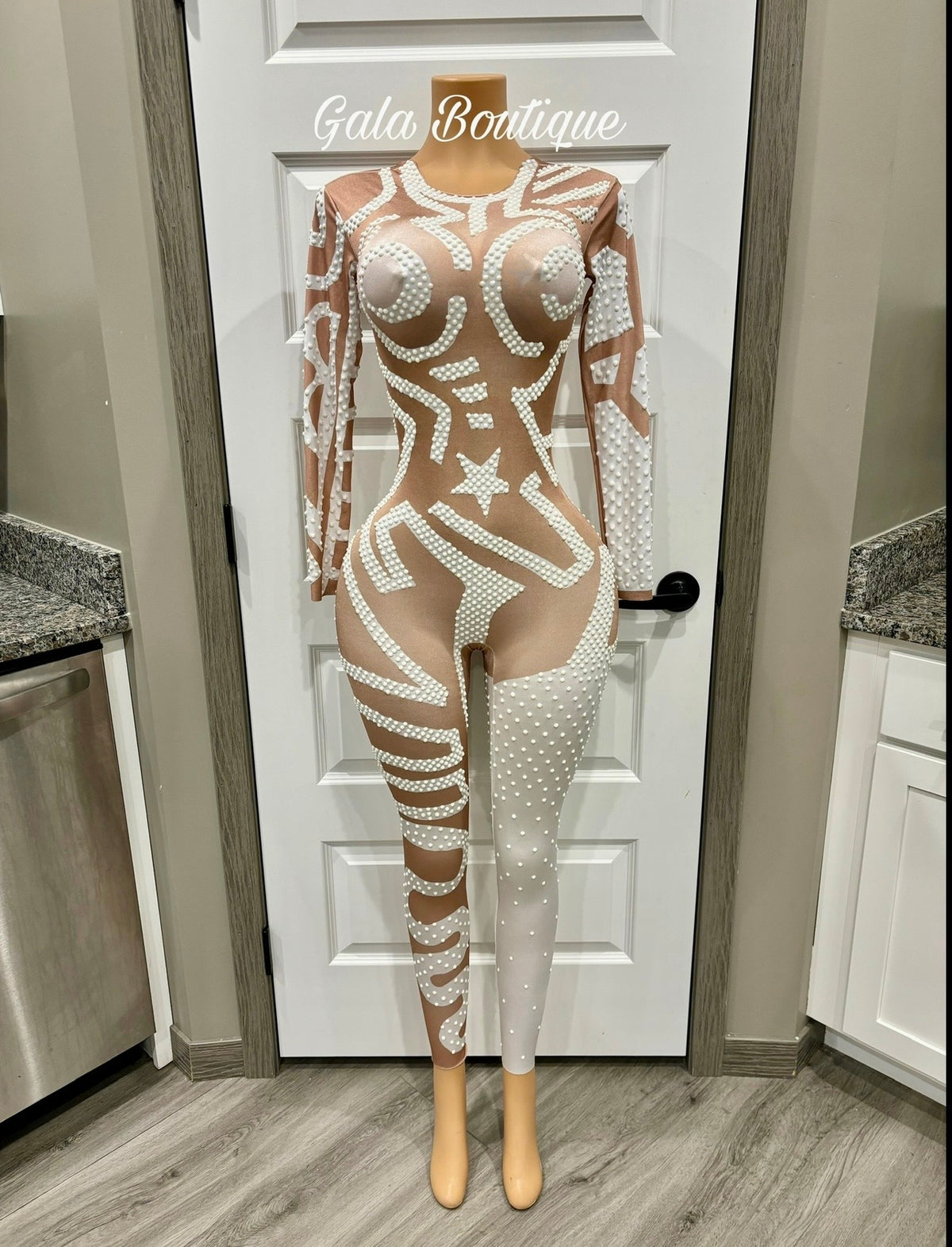 White One Piece Bodysuit