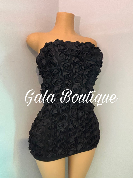Black Rose Dress